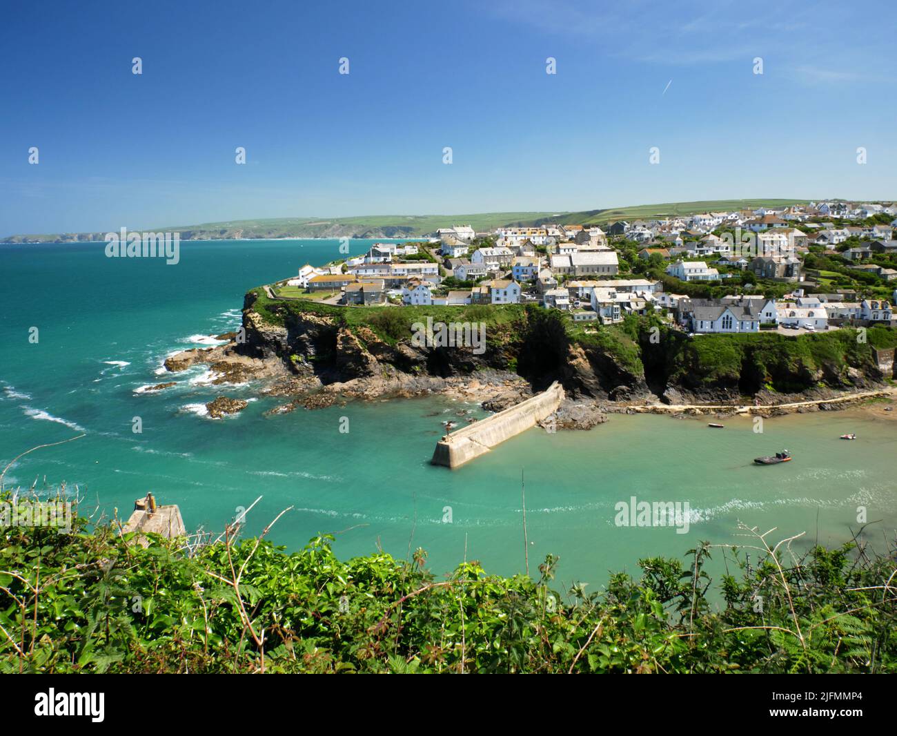 The harbour, Port Isaac, Cornwall Stock Photo Alamy