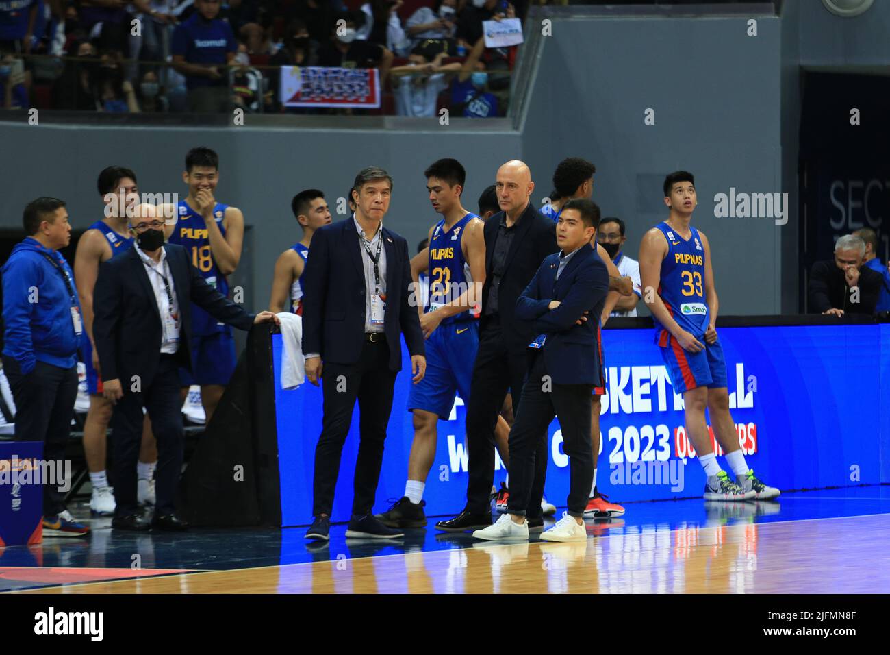 Pasay City, Metro Manila, Philippines. 3rd July, 2022. Coach Nenad