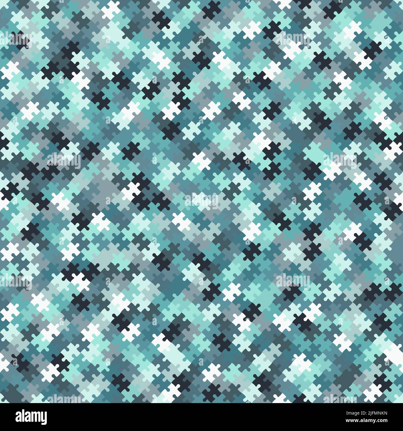 Texture decorative camouflage seamless pattern. Abstract vector illustration Stock Vector