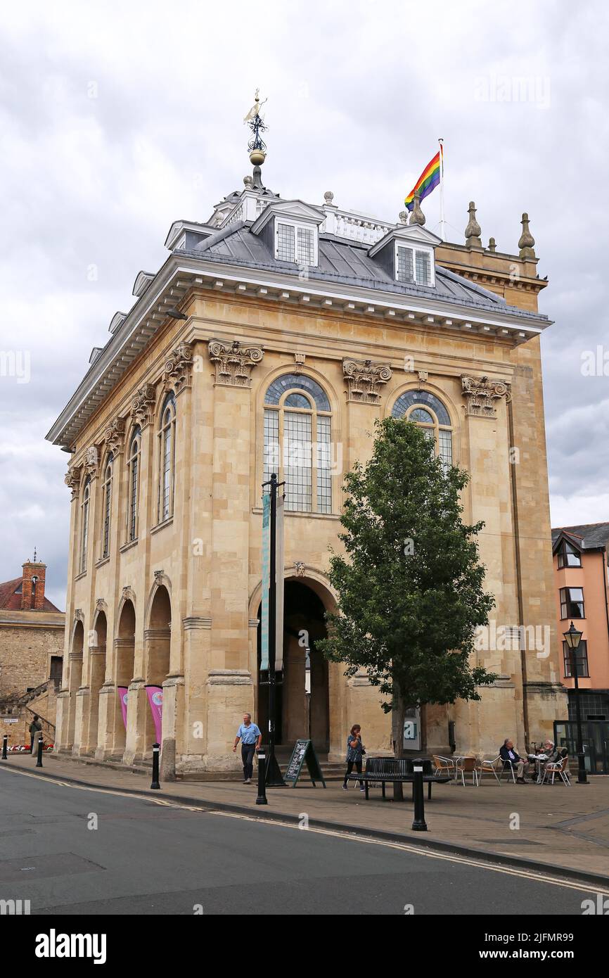 Abingdon County Hall Museum, Market Place, Abingdon (on Thames), Oxfordshire, England, Great Britain, United Kingdom, UK, Europe Stock Photo