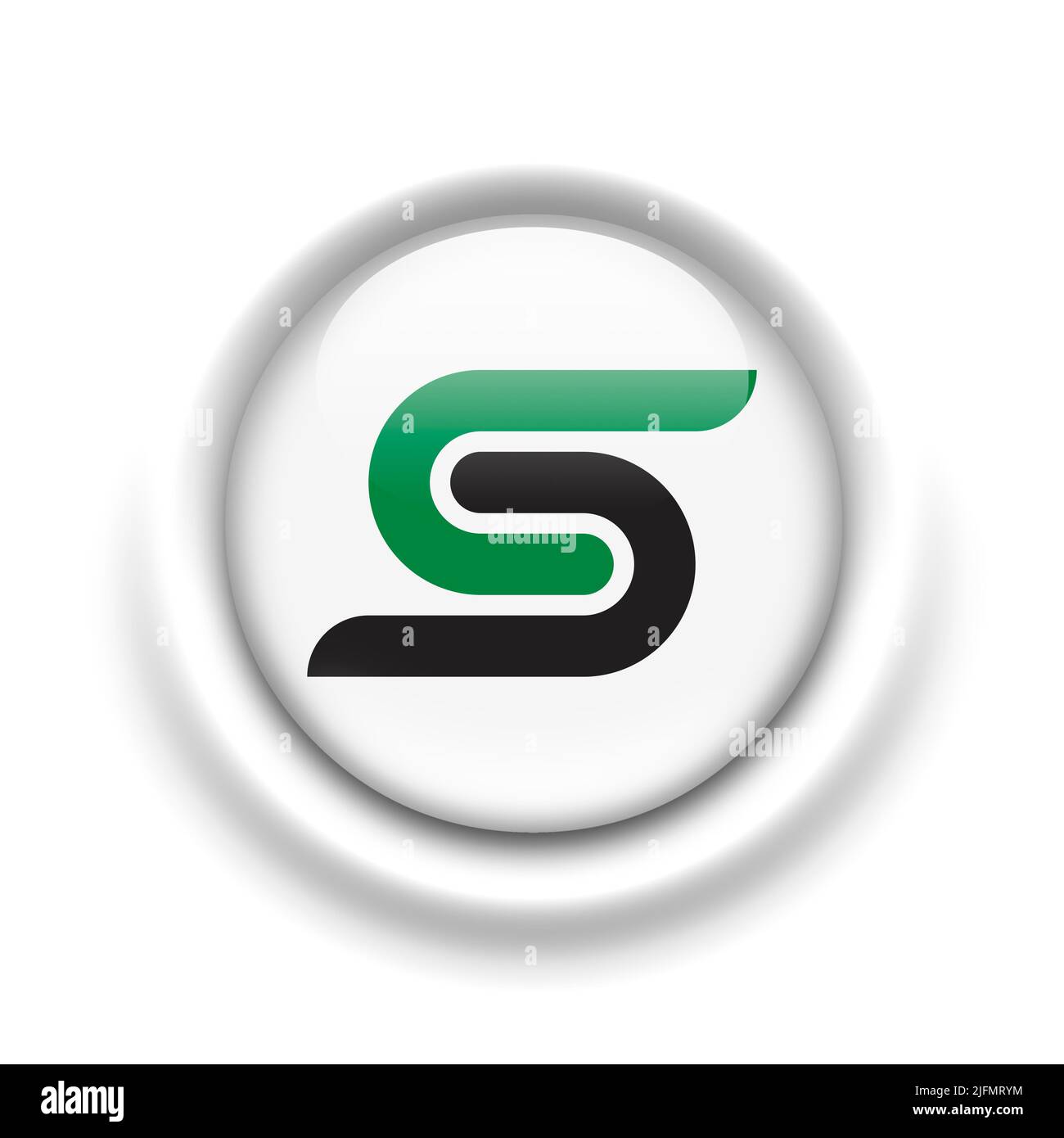 Saddle Creek logo Stock Photo