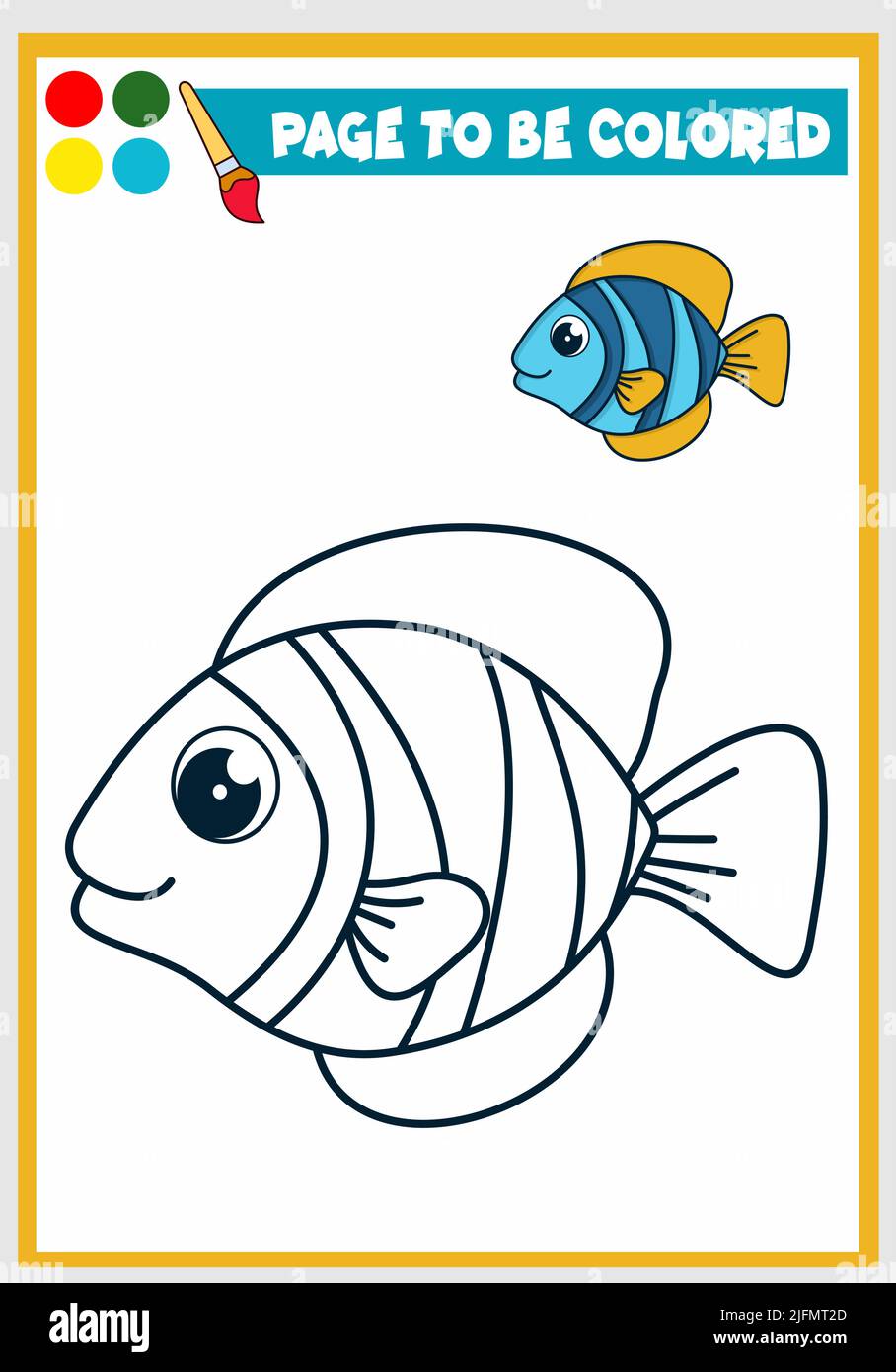 17+ Clownfish Coloring Page