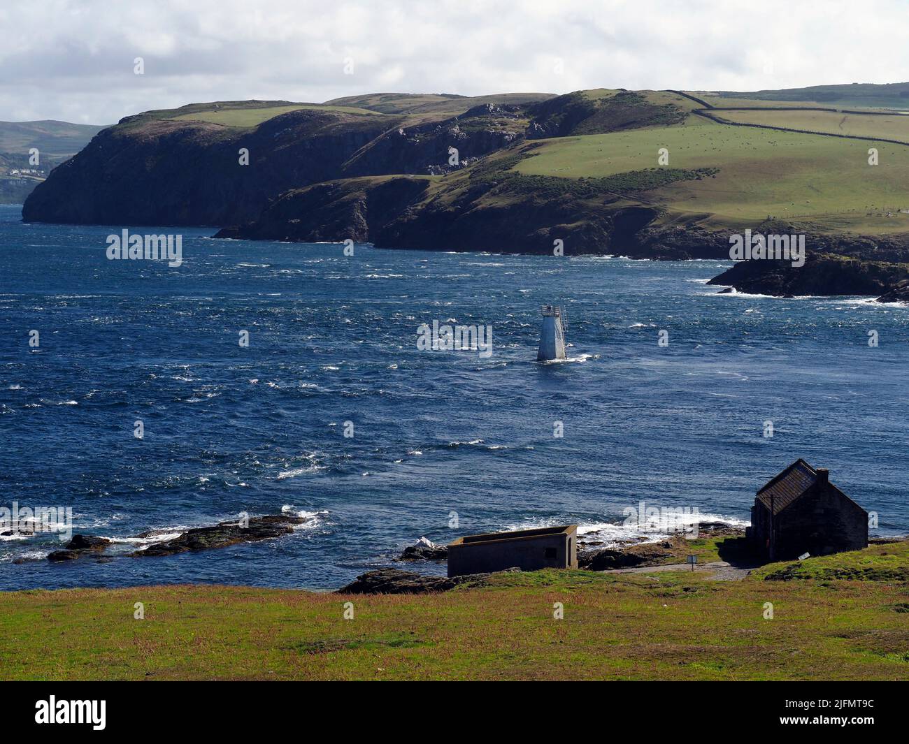 Calf Sound, Isle of Man Stock Photo