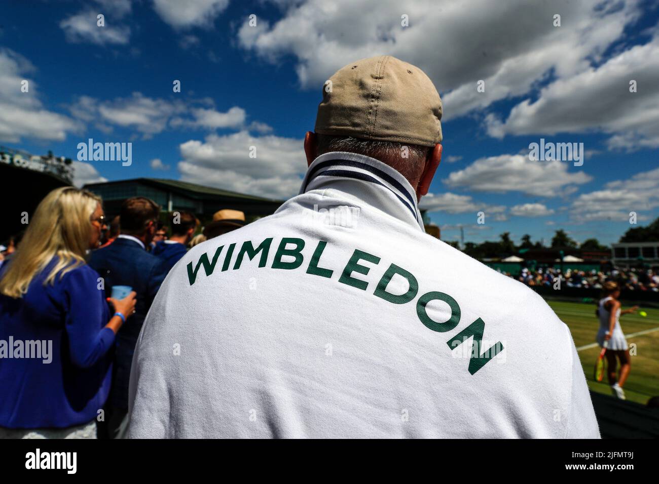 London Uk 4th July 2022 All England Lawn Tennis And Croquet Club London Uk 4th July 2022 All England Lawn Tennis And Croquet Club