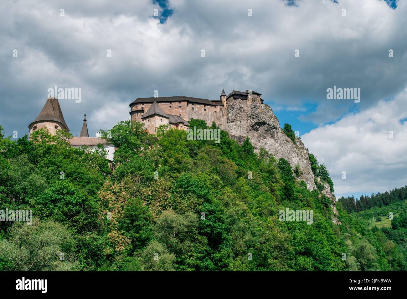 Medieval oravsky hrad castle hi-res stock photography and images - Alamy