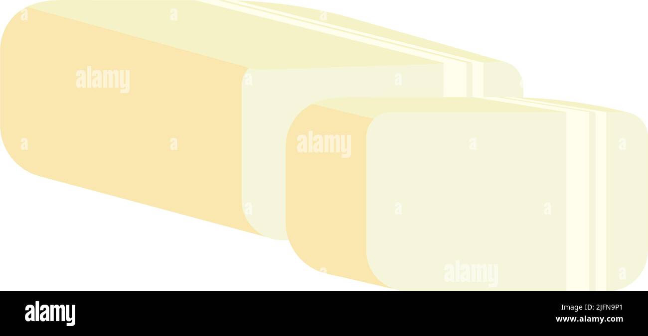mozzarella cheese bar Stock Vector Image & Art - Alamy