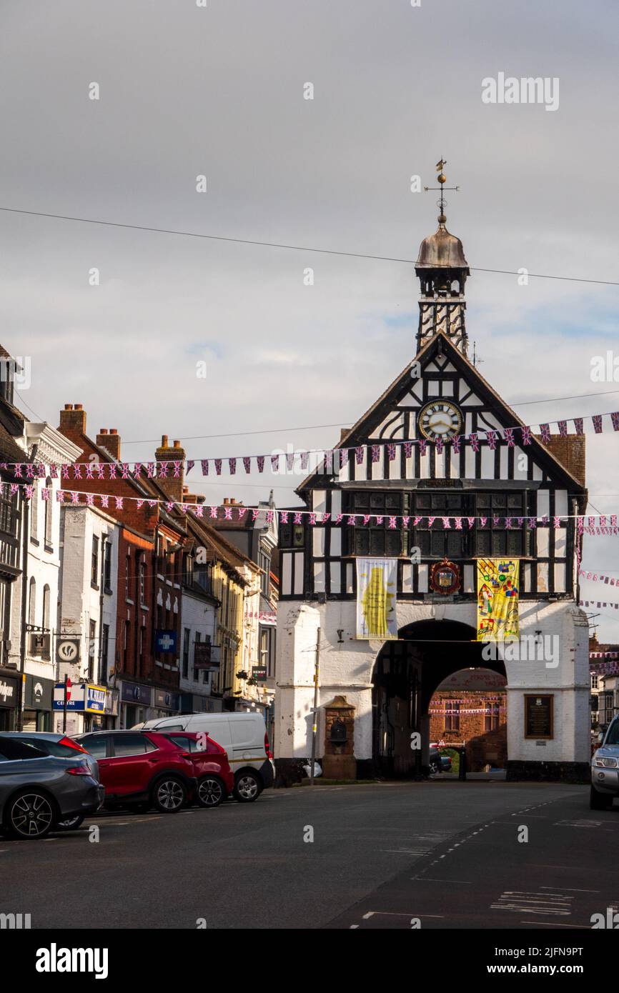 Bridgnorth Town Hall Stock Photo Alamy