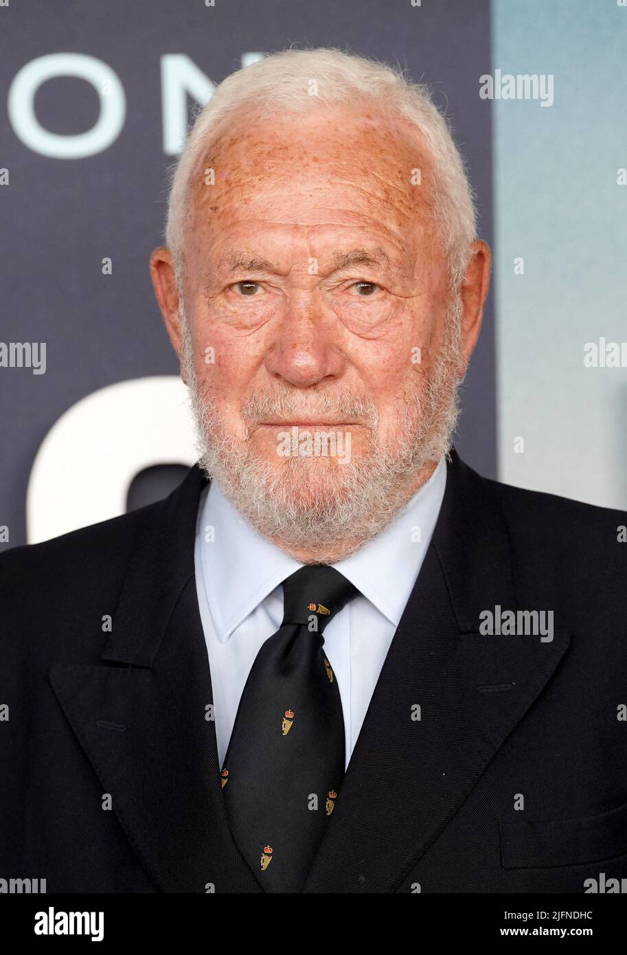 Sir Robin KnoxJohnston arriving for the world premiere of Explorer at