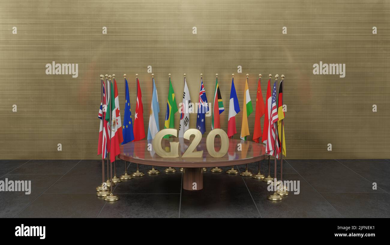 G20 summit, Concept of the G20 summit or meeting, list of countries G20