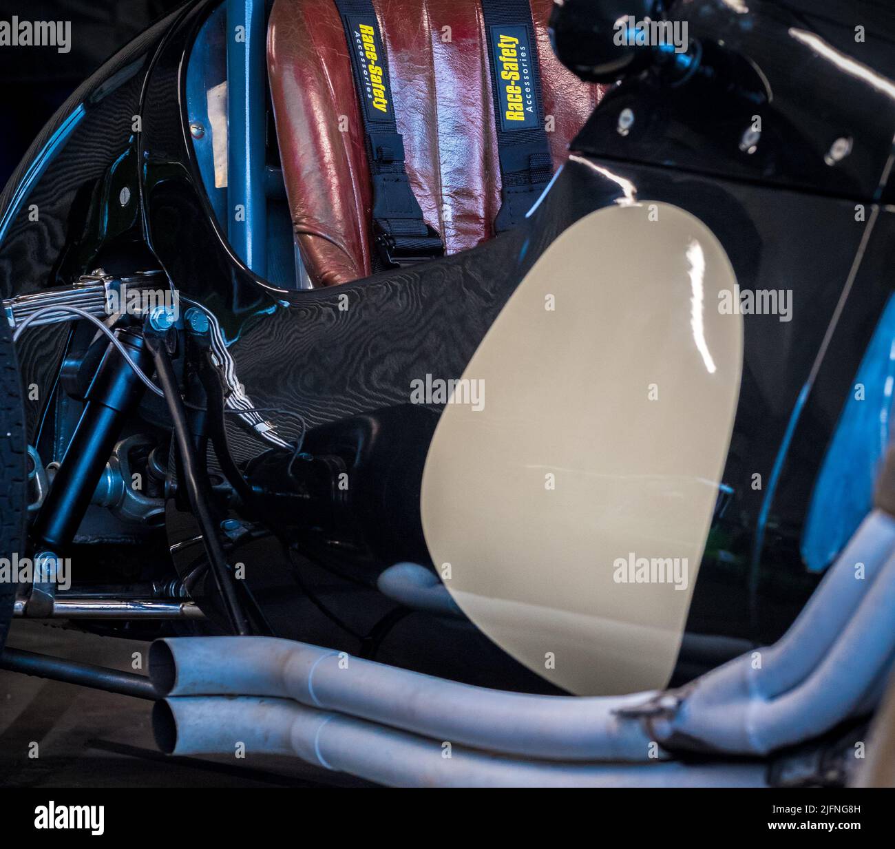 Brown leather single seater Cooper T23, formally called the Cooper Mk
