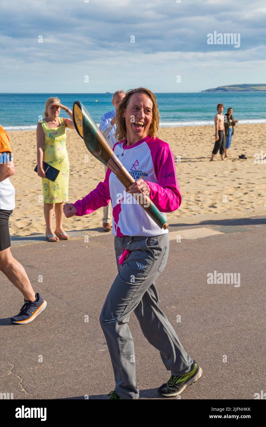 Commonwealth games 2022 baton relay hi-res stock photography and images ...