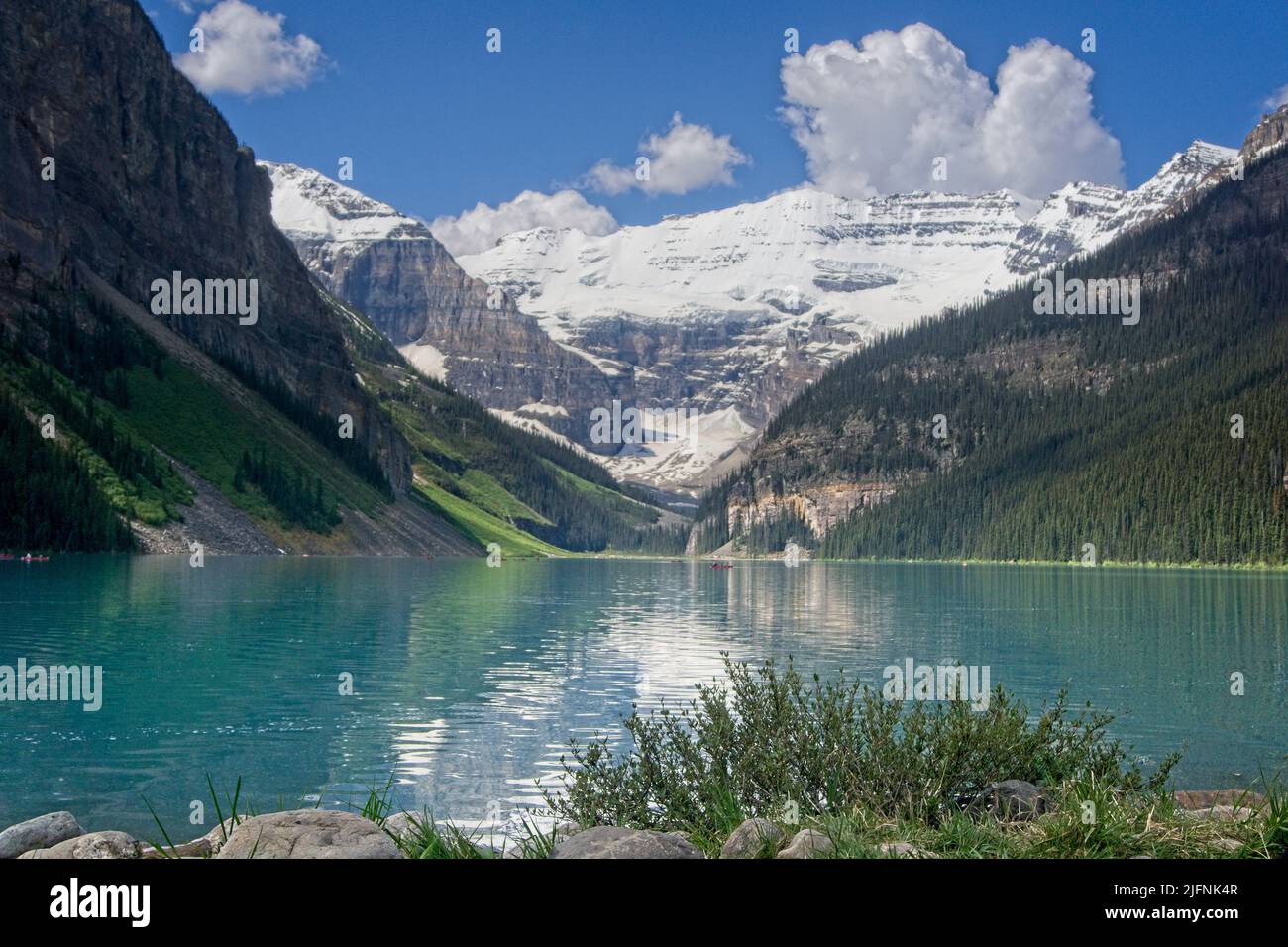 Lake Louise Banff National Park Alberta Stock Photo - Alamy