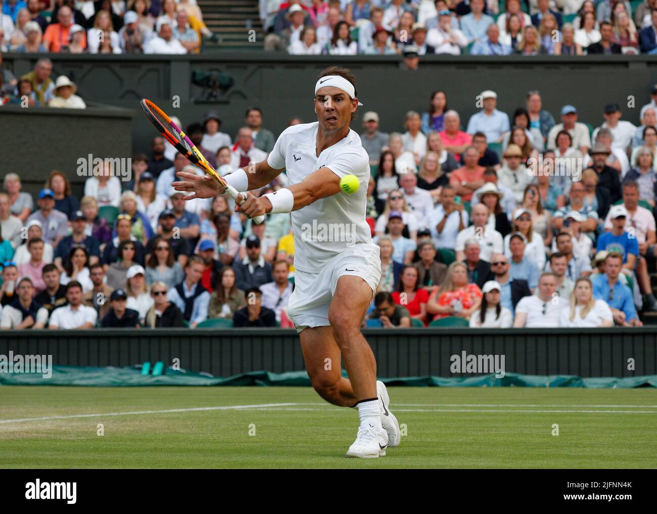 Wimbledon, London, England; 4th July 2022, All England Lawn Tennis and