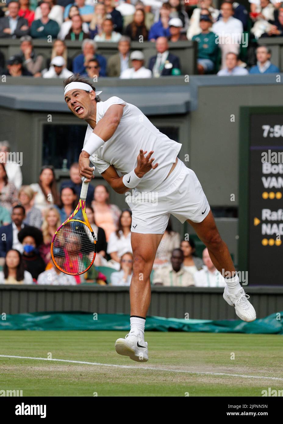 Wimbledon, London, England; 4th July 2022, All England Lawn Tennis and