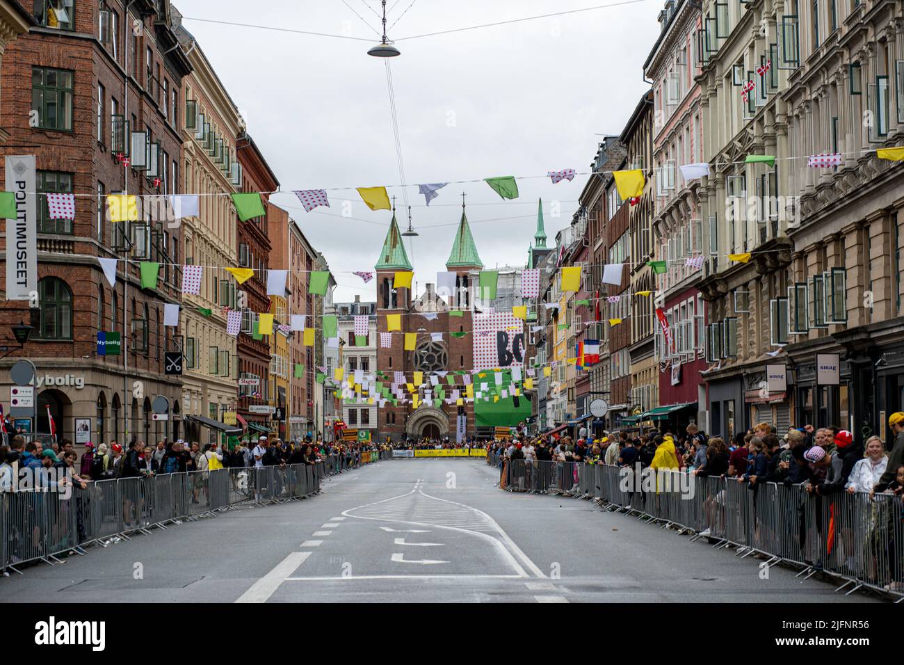 Tour de France 2022 in Copenhagen Stock Photo