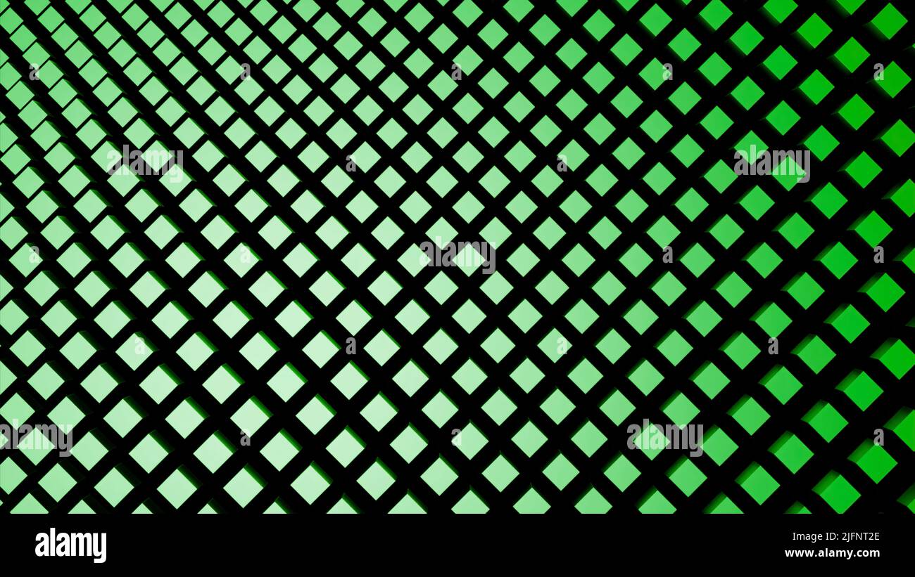 Distortion of mosaic background of squares. Design. Visual distortion ...