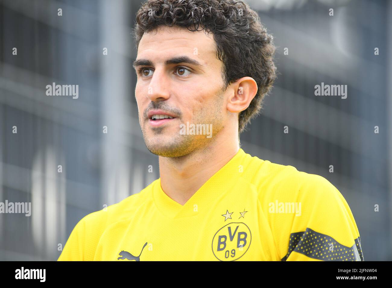 COLOGNE, GERMANY - JUNE 29 2022: Mateu Morey Bauza. Pre season practice of Borussia Dortmund Stock Photo