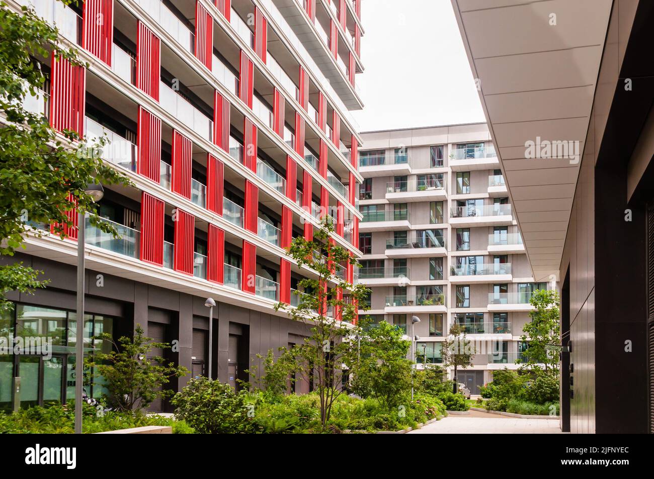 Royal Wharf Walk adjacent to Riverscape Luxury newbuild riverside