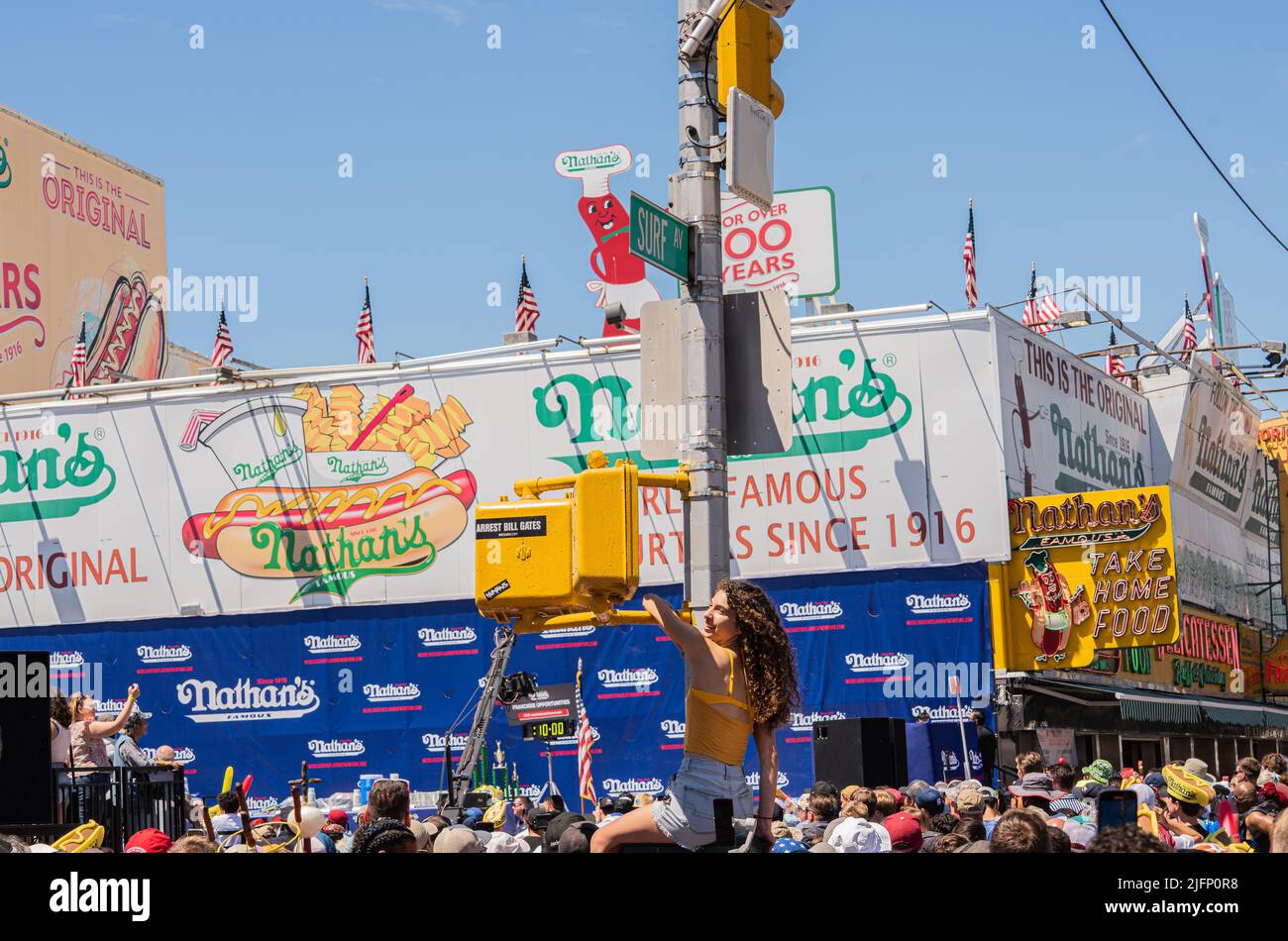coney island forecast july 4th