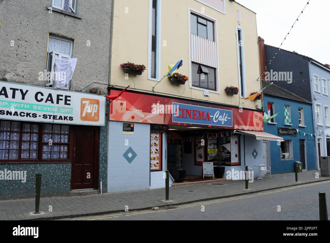 The old Thomond Cinema at Nicholas Street in Limerick Stock Photo Alamy