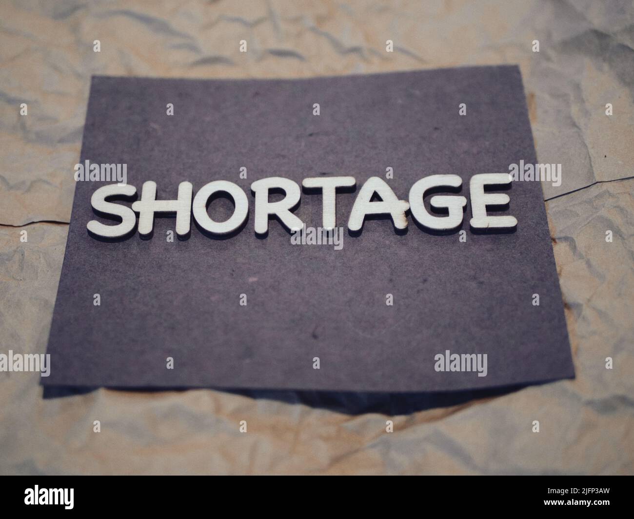 Supply chain shortages are everywhere right now. There is a shortage of