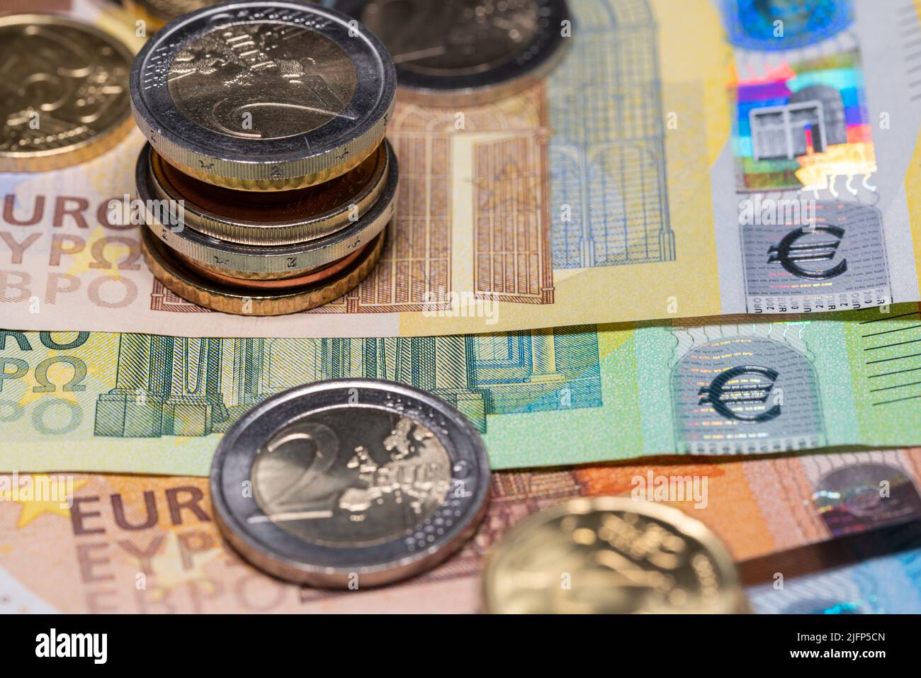 Two 50 euro notes hi-res stock photography and images - Alamy