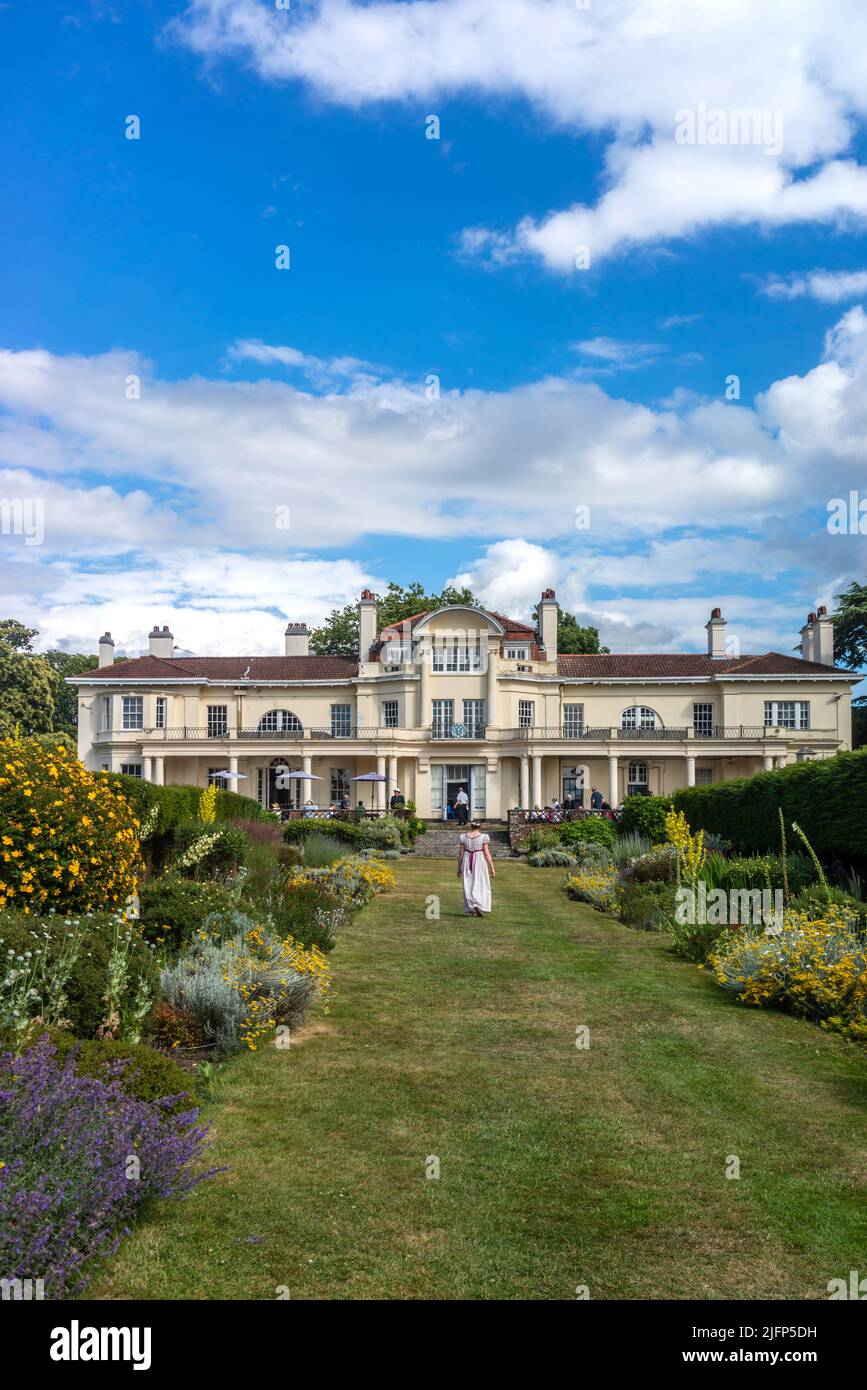 Townhill Park House and Gardens during summer 2022, Southampton, Hampshire, England, UK Stock Photo