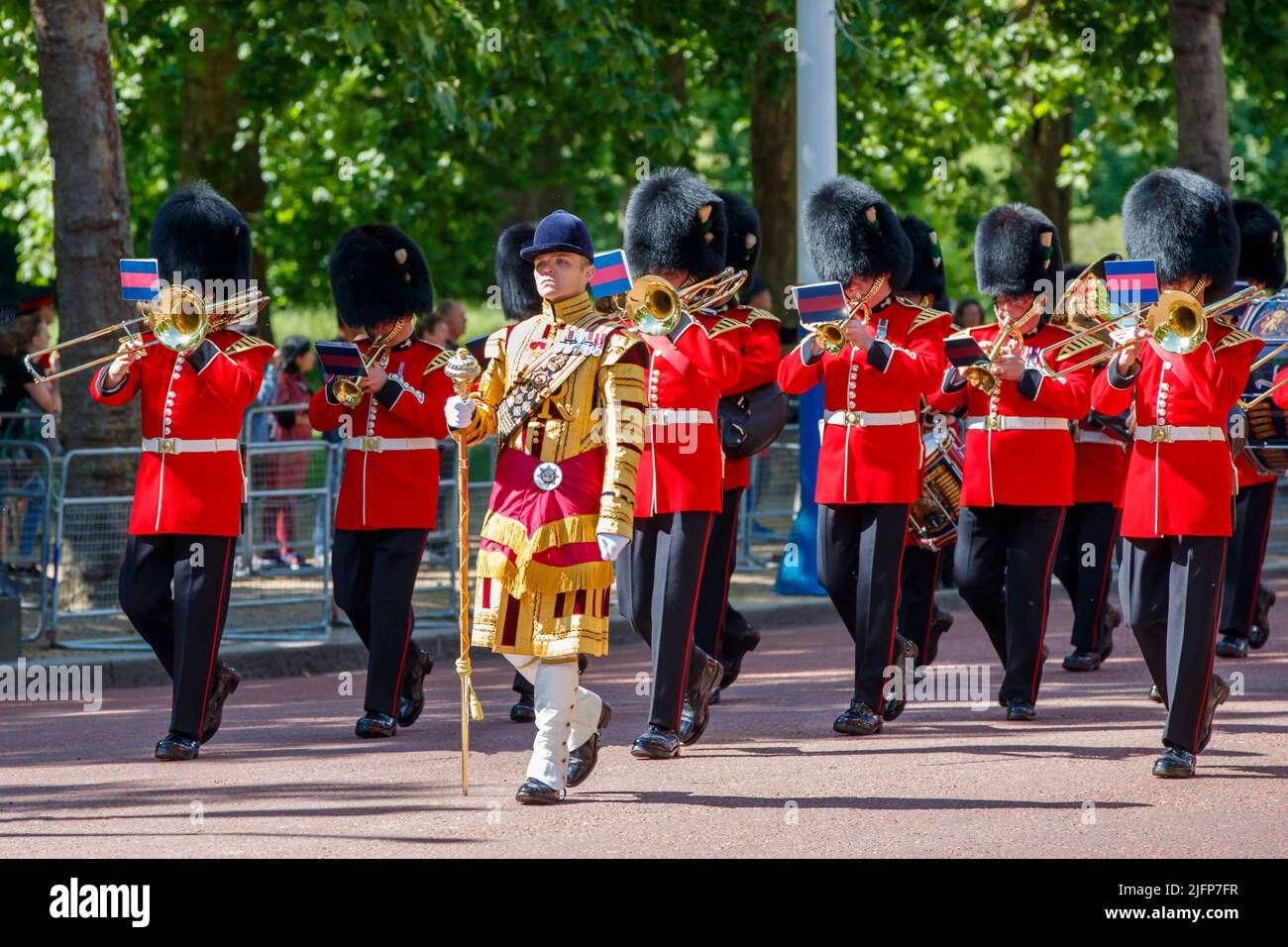 Senior Drum Major Gareth Chambers, Trooping the Colour, Colonel’s