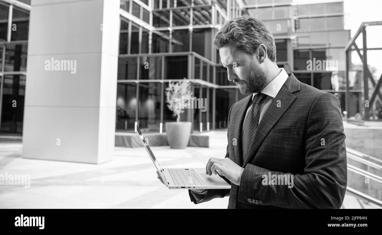 Cyber security business manager Black and White Stock Photos & Images ...