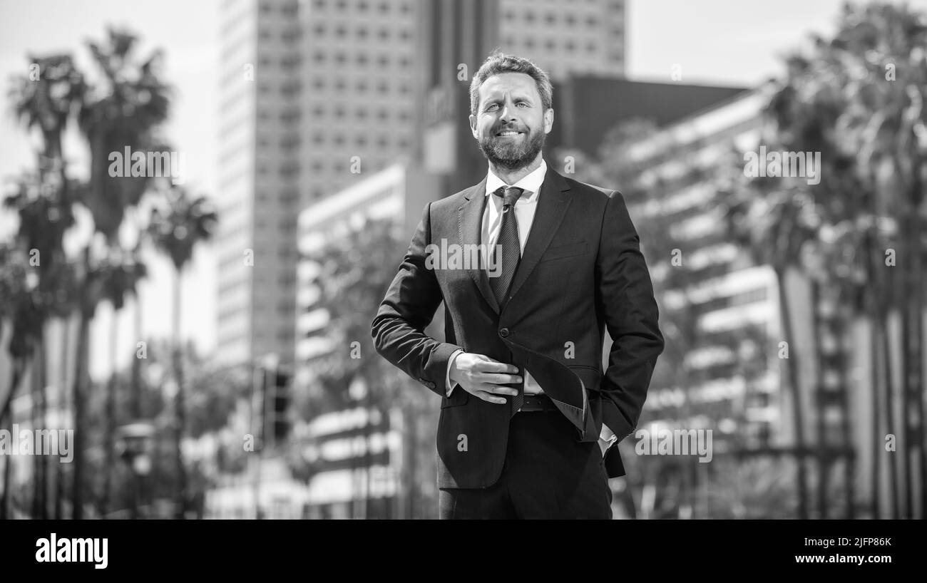 Business man leadership manager Black and White Stock Photos & Images ...