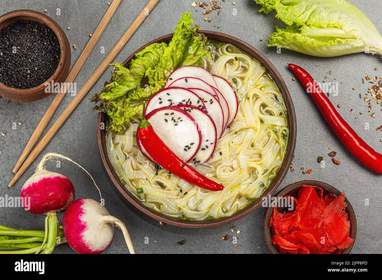 Hoto, Japanese Udon Noodles Hot Pot with Squash and Vegetables. Stock Photo  - Image of cuisine, radish: 230912058