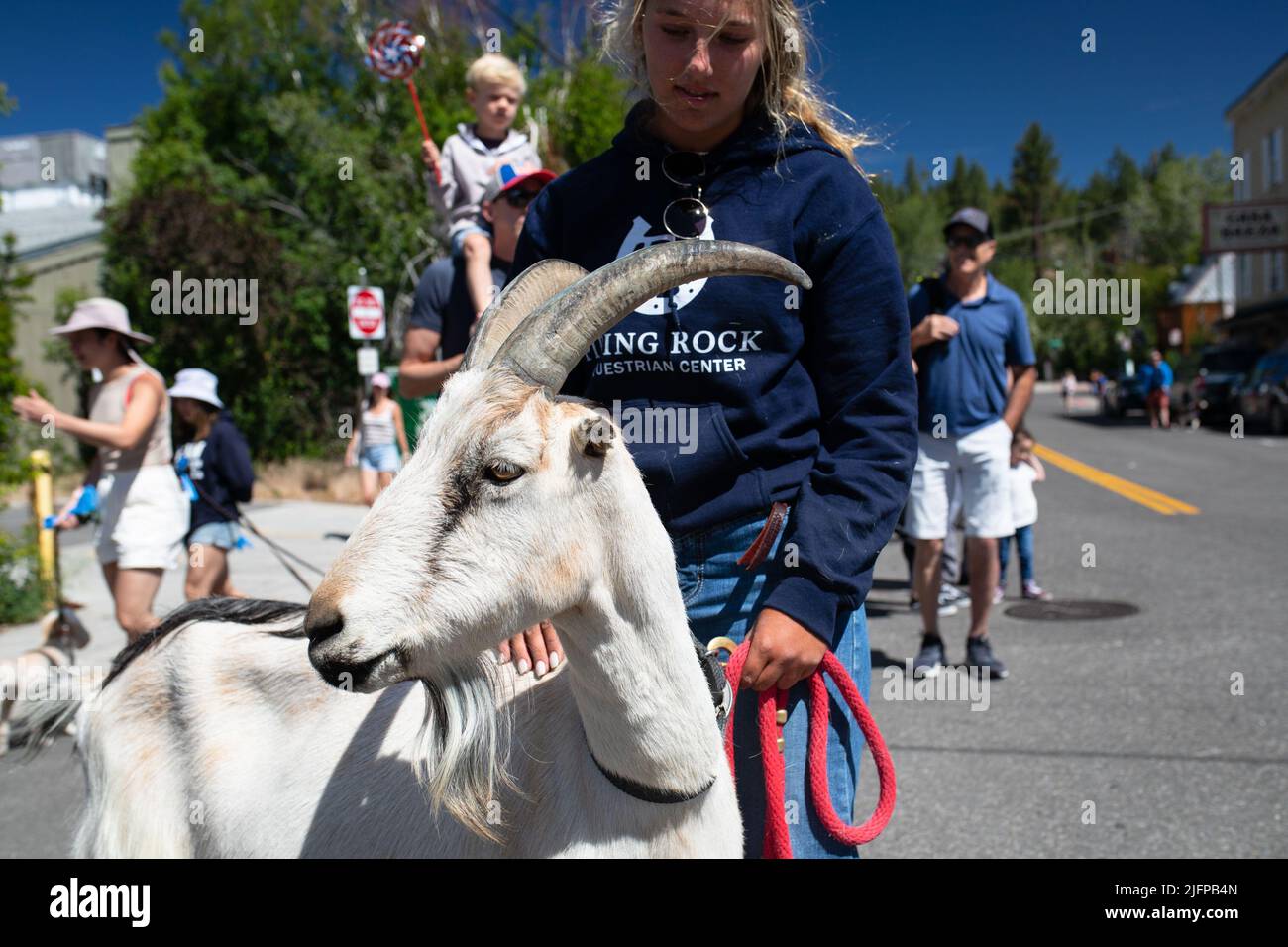 The town of Truckee held its annual Independence Day parade through the