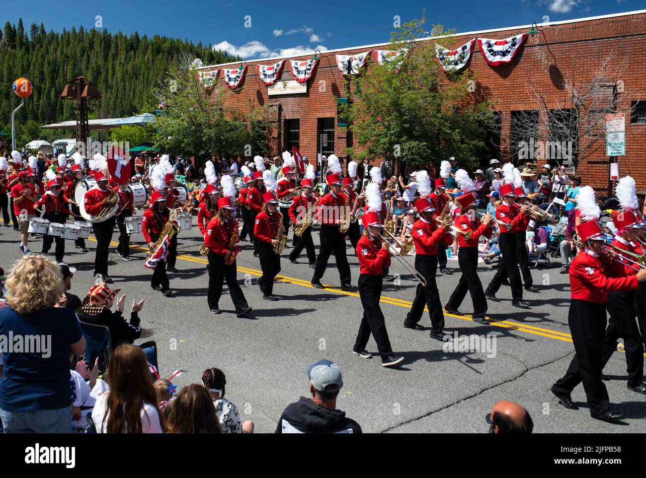 The town of Truckee held its annual Independence Day parade through the
