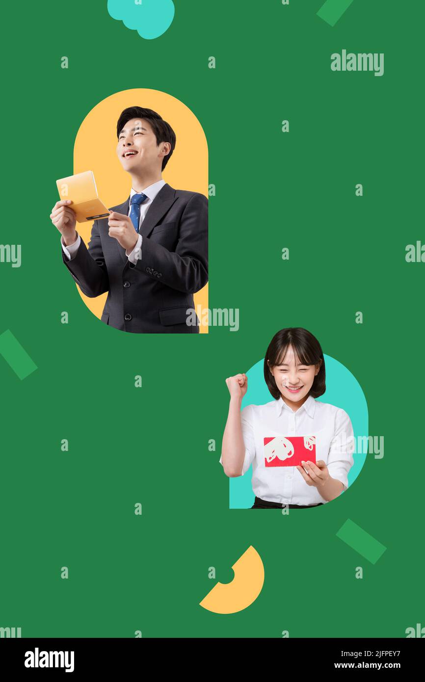 job matching support project poster for young generations with Korean ...
