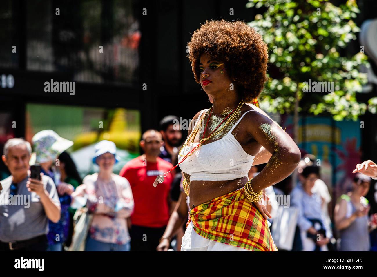 Traditional west caribbean dancer hi-res stock photography and images ...