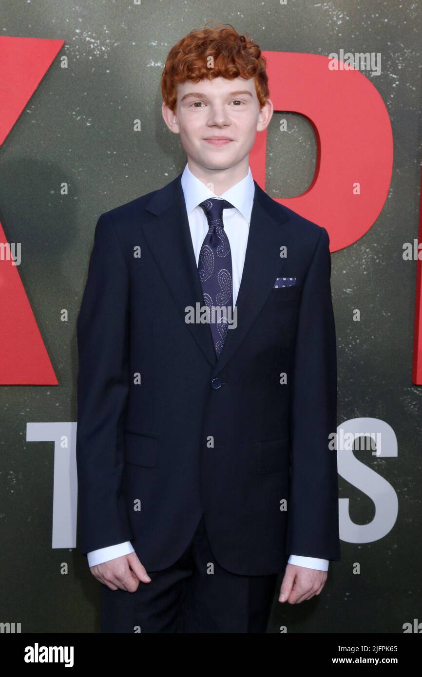 LOS ANGELES - JUN 21: Spencer Fitzgerald at The Black Phone Premiere at