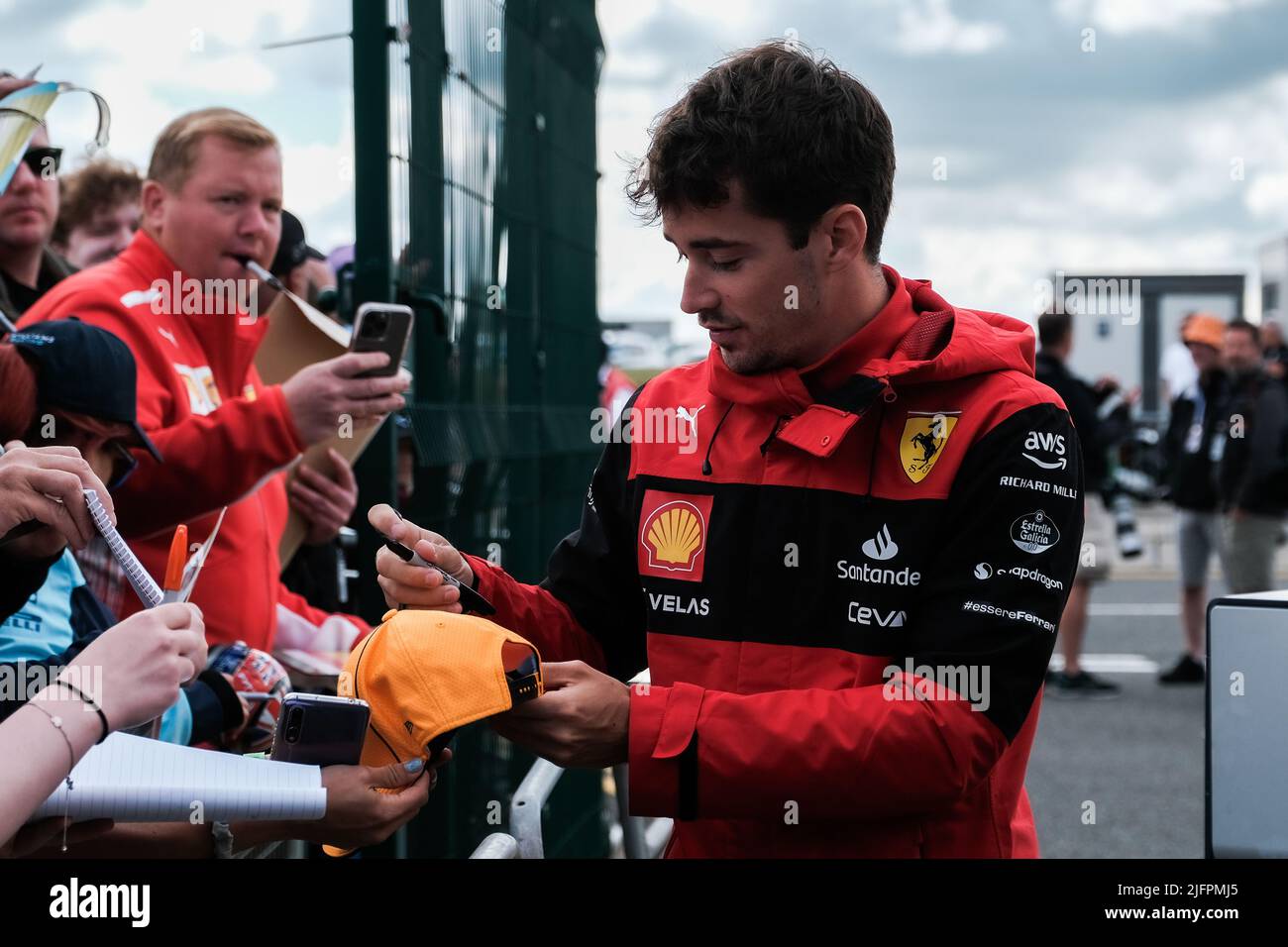 SILVERSTONE, England, 01.JULY 2022;#16, Charles LECLERC, MCO, Team ...