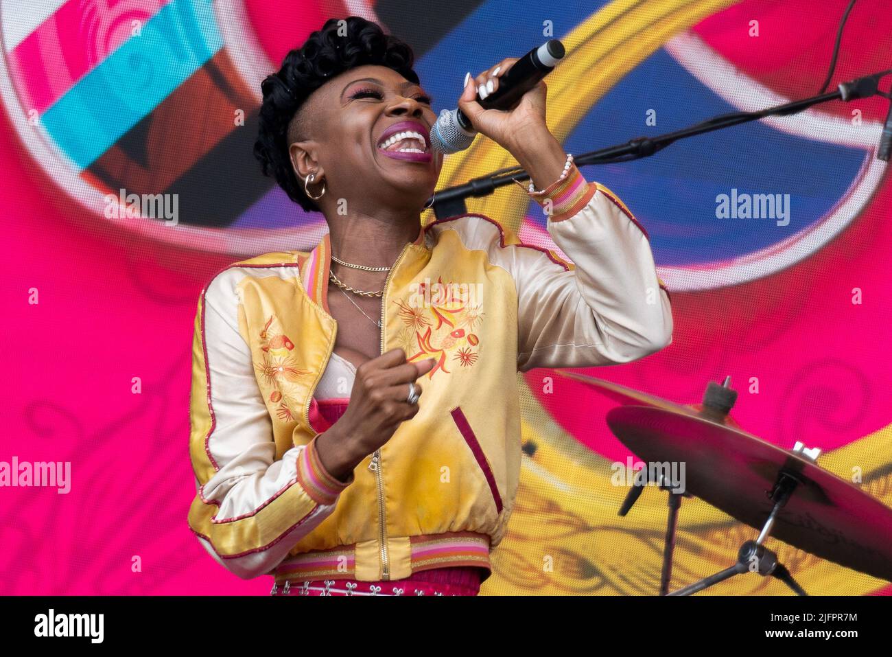 MiriamTeak dressed in a costume as Juliet from the cast of the musical