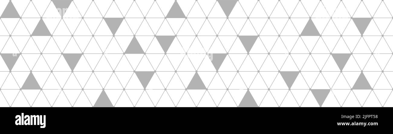 Abstract seamless geometric pattern with a triangular shape pattern ...