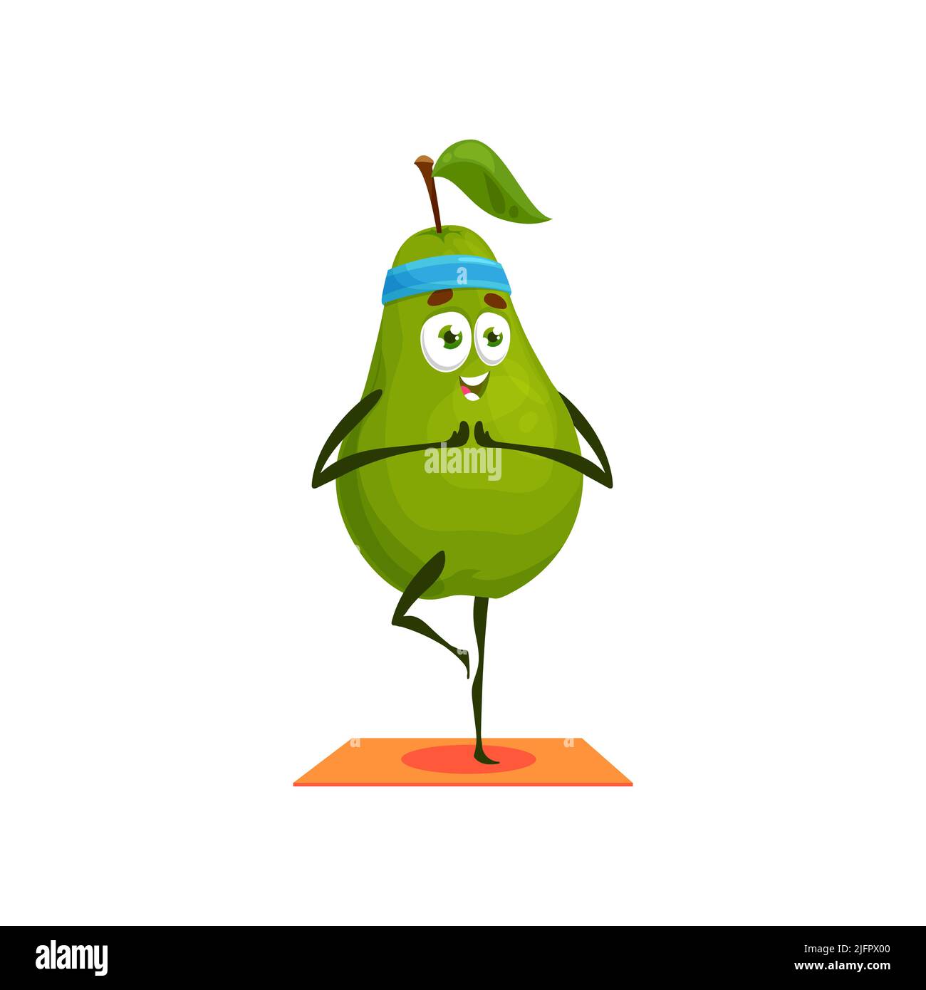 Active Pear Child exercise band Stock Vector Images - Alamy
