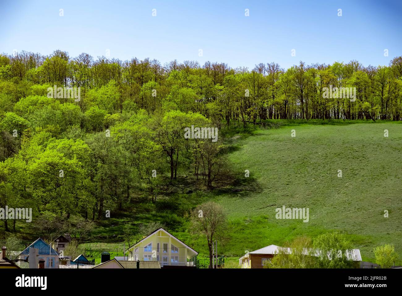 In small hillside village hi-res stock photography and images - Alamy