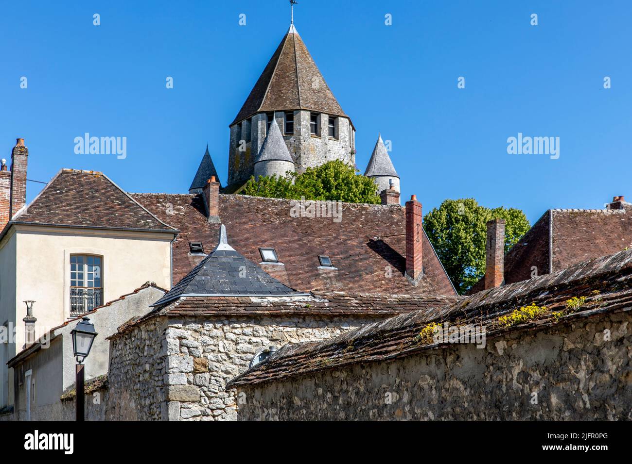 Provins, France May 31, 2020 Cesar tower (1152 1181, built under
