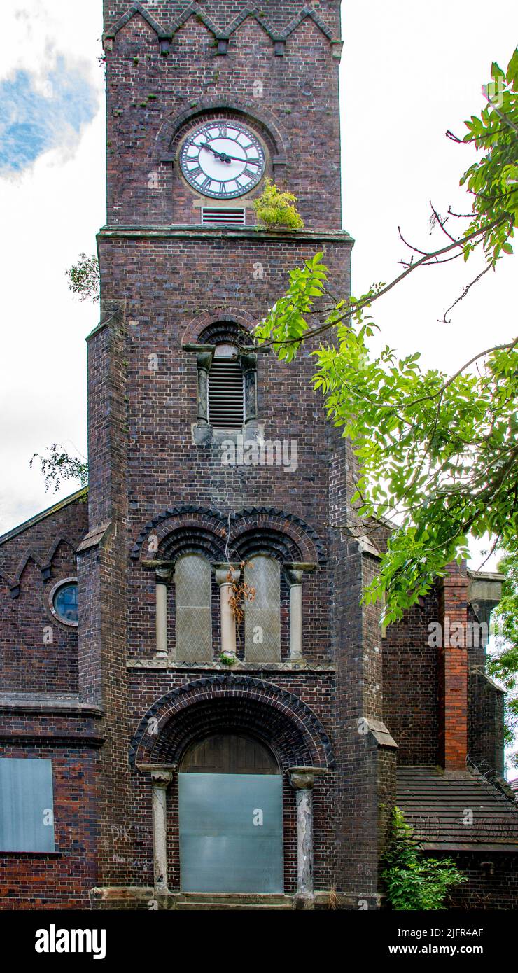 St John the Evangelist church Goldenhill Staffordshire Stock Photo