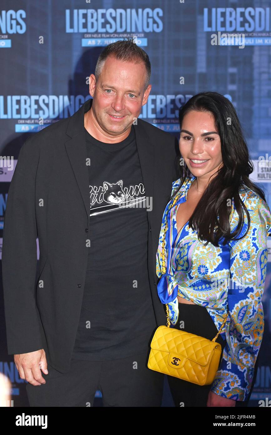 DJ Tom NOVY with female accompaniment. Film premiere LIEBESDINGS on ...
