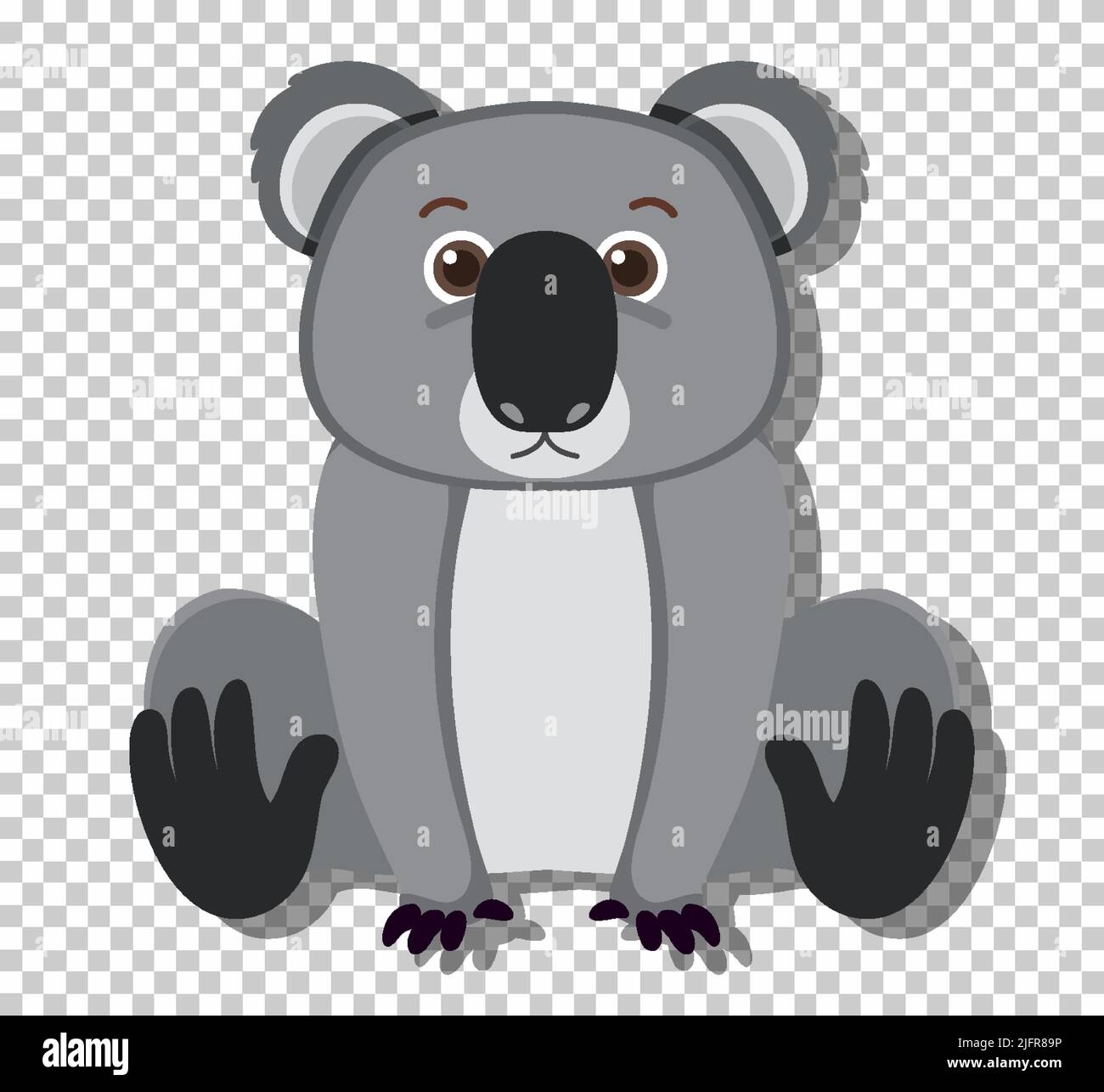 cute koala and penguin with shirt cartoon character vector illustration  Stock Vector Image & Art - Alamy