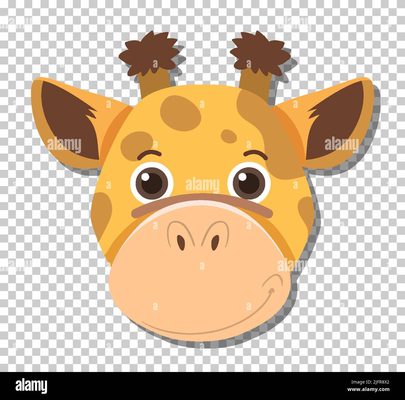 Giraffe Head Clip Art
