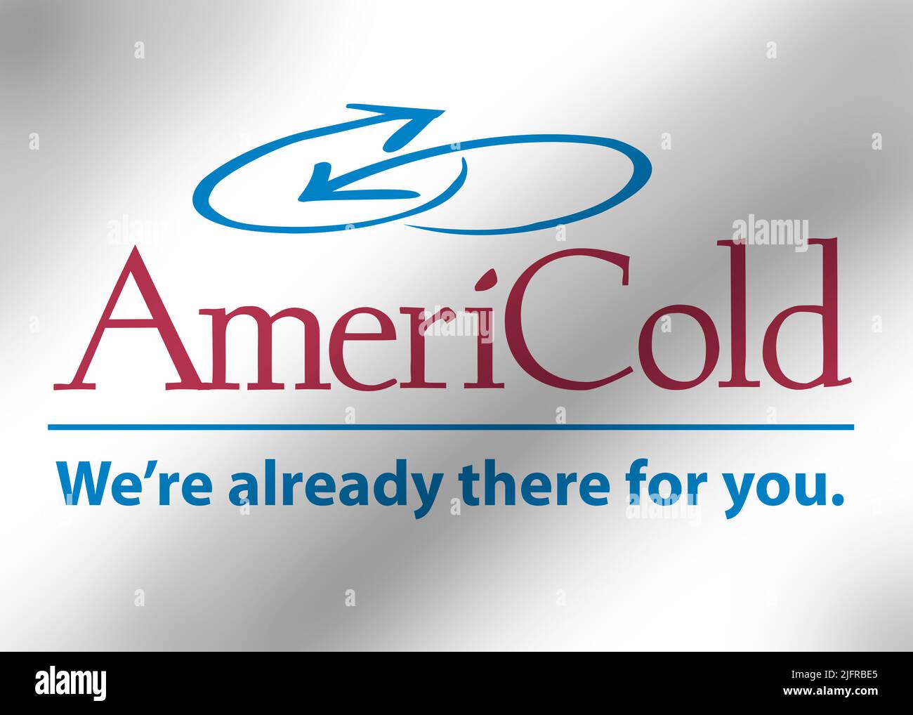 Ameri Cold logo Stock Photo