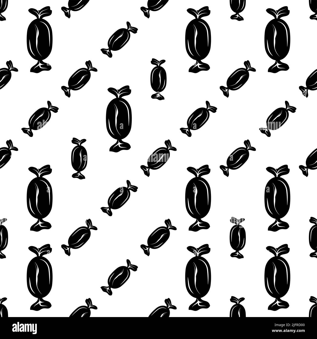 Candy Icon, Candy Seamless Pattern Vector Art Illustration Stock Vector ...