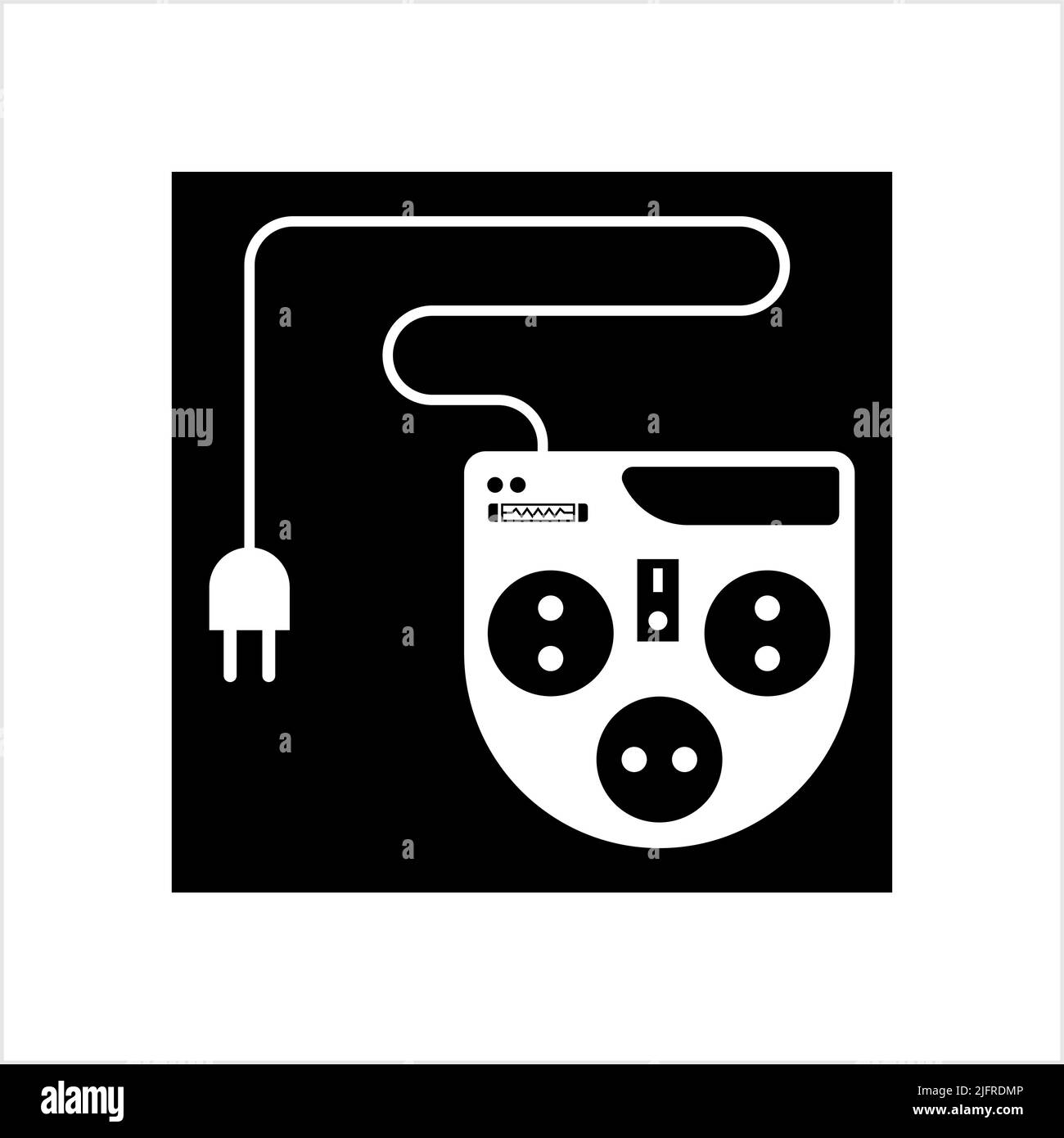 Extension Cord Icon Vector Art Illustration Stock Vector Image & Art