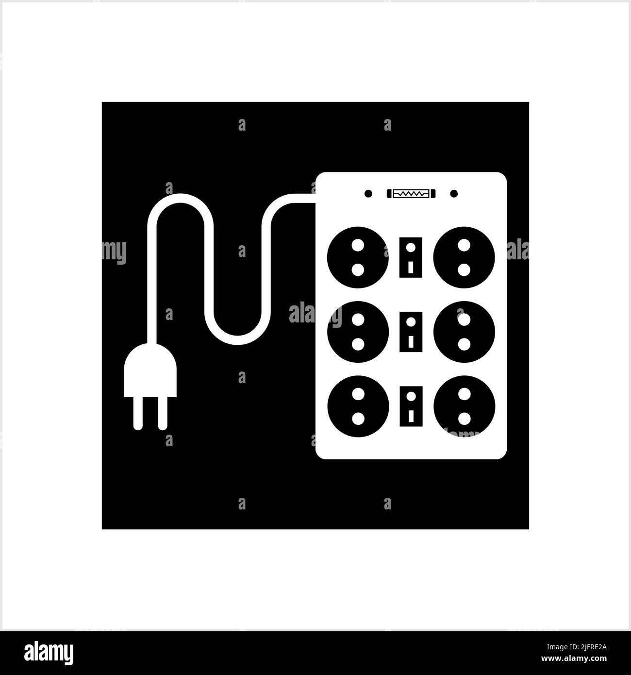 Extension Cord Icon Vector Art Illustration Stock Vector Image & Art